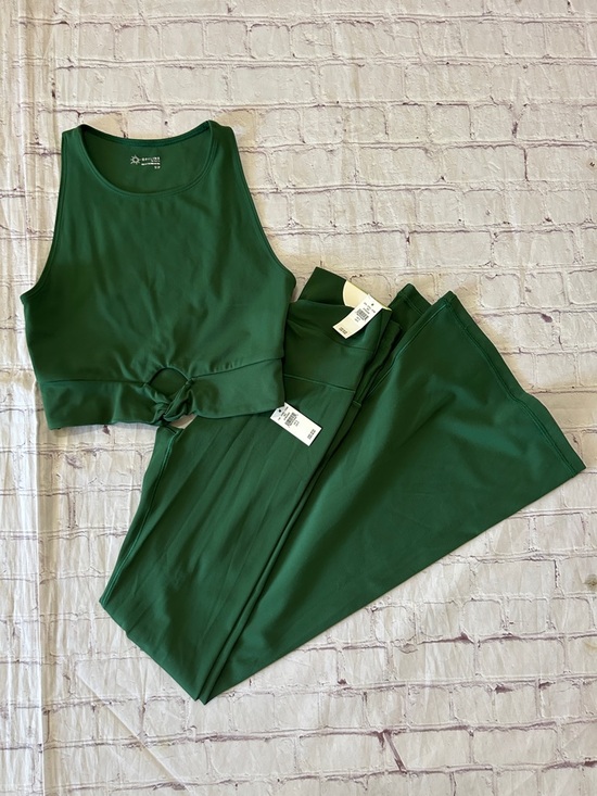 aerie Pants - Offline By Aerie NWT Matching Set  Cropped Tank & Flare pants Hunter Green Small